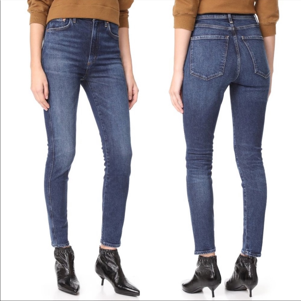 Agolde Roxanne high rise skinny jeans 24